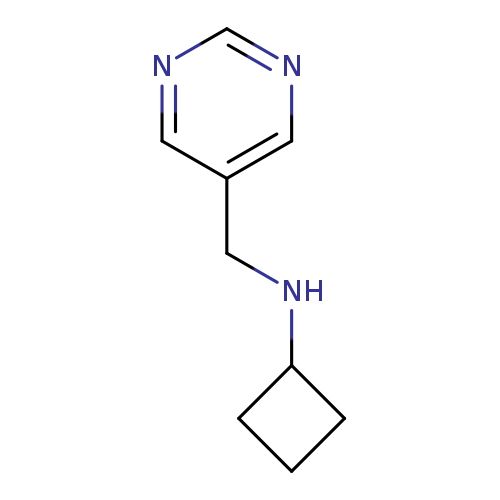 N-[(pyrimidin-5-yl)methyl]cyclobutanamine