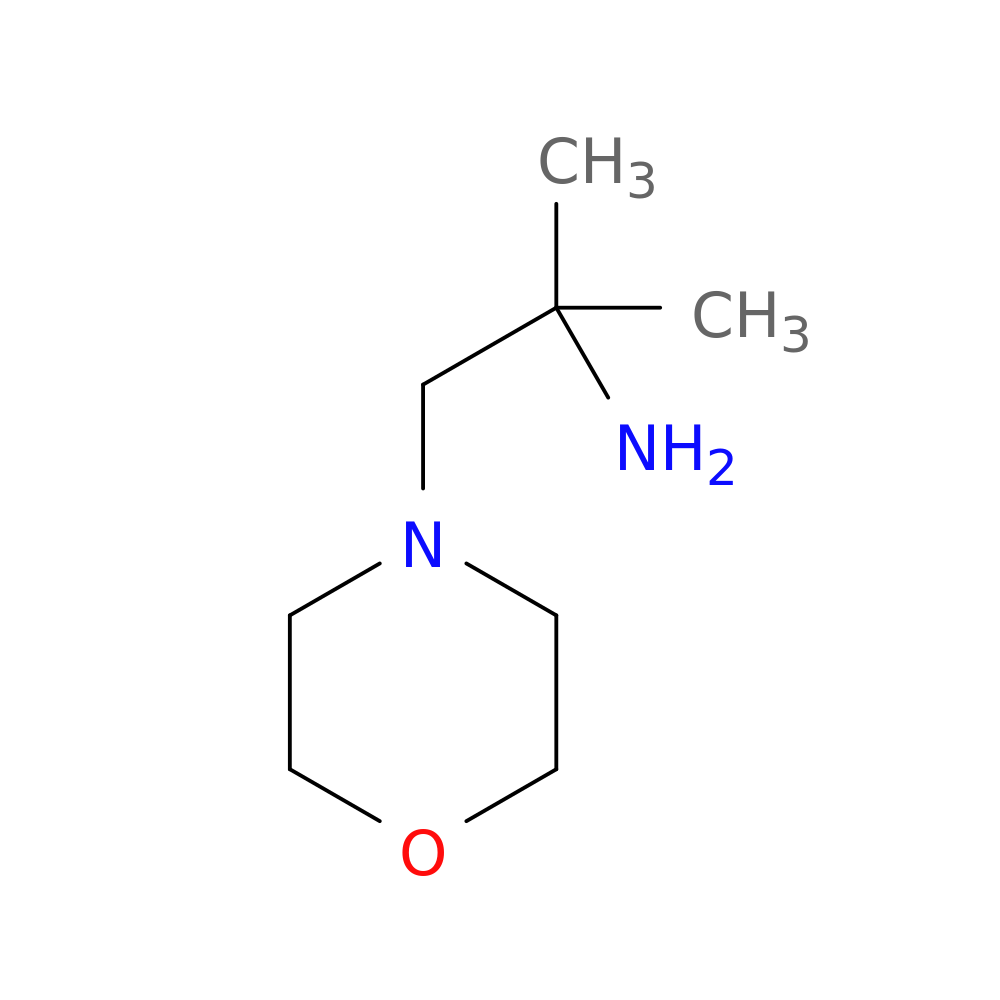 2-Methyl-1-morpholinopropan-2-amine