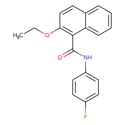 2-ethoxy-N-(4-fluorophenyl)-1-naphthamide