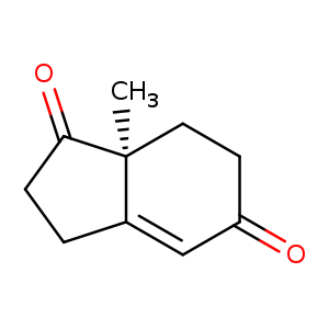 1H-Indene-1,5(6H)-dione, 2,3,7,7a-tetrahydro-7a-methyl-, (7aS)-