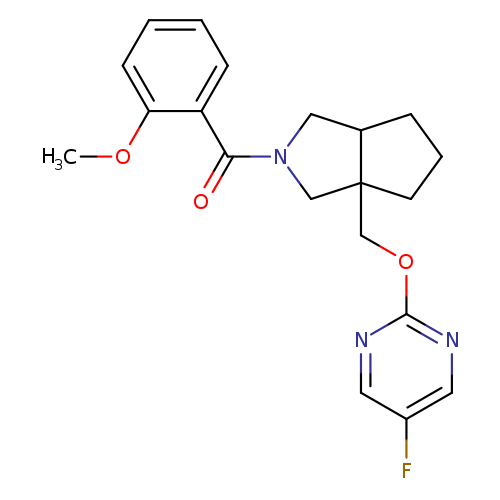 5-fluoro-2-{[2-(2-methoxybenzoyl)-octahydrocyclopenta[c]pyrrol-3a-yl]methoxy}pyrimidine