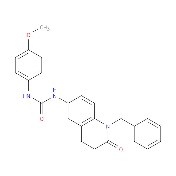 3-(1-benzyl-2-oxo-1,2,3,4-tetrahydroquinolin-6-yl)-1-(4-methoxyphenyl)urea