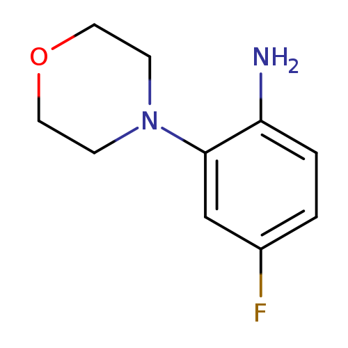 Benzenamine, 4-fluoro-2-(4-morpholinyl)-