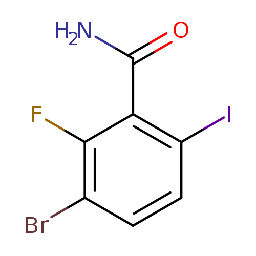3-Bromo-2-Fluoro-6-Iodobenzamide