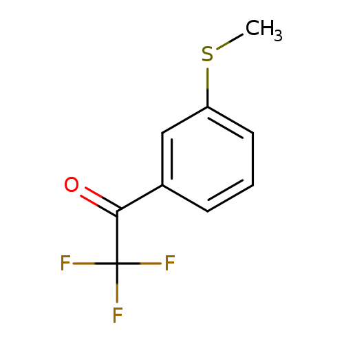 Ethanone, 2,2,2-trifluoro-1-[3-(methylthio)phenyl]- (9CI)