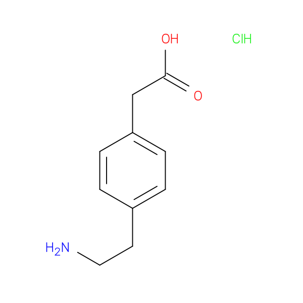 2-[4-(2-aminoethyl)phenyl]acetic acid hydrochloride