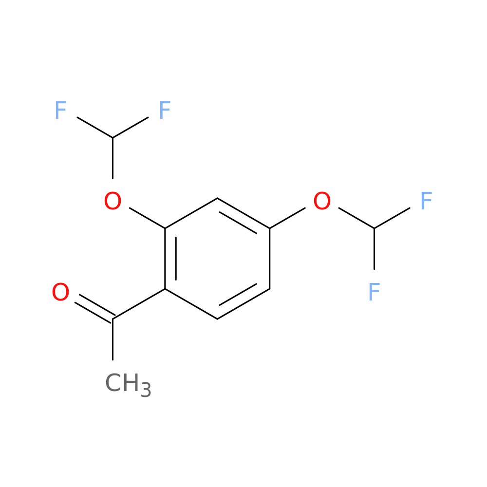 1-[2,4-bis(difluoromethoxy)phenyl]ethan-1-one