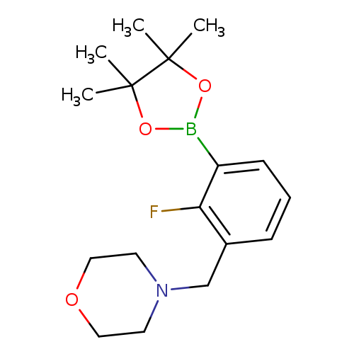 Morpholine, 4-[[2-fluoro-3-(4,4,5,5-tetramethyl-1,3,2-dioxaborolan-2-yl)phenyl]methyl]-