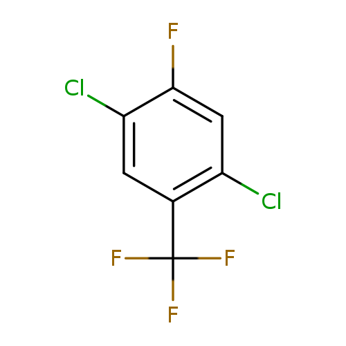 Benzene, 1,4-dichloro-2-fluoro-5-(trifluoromethyl)-