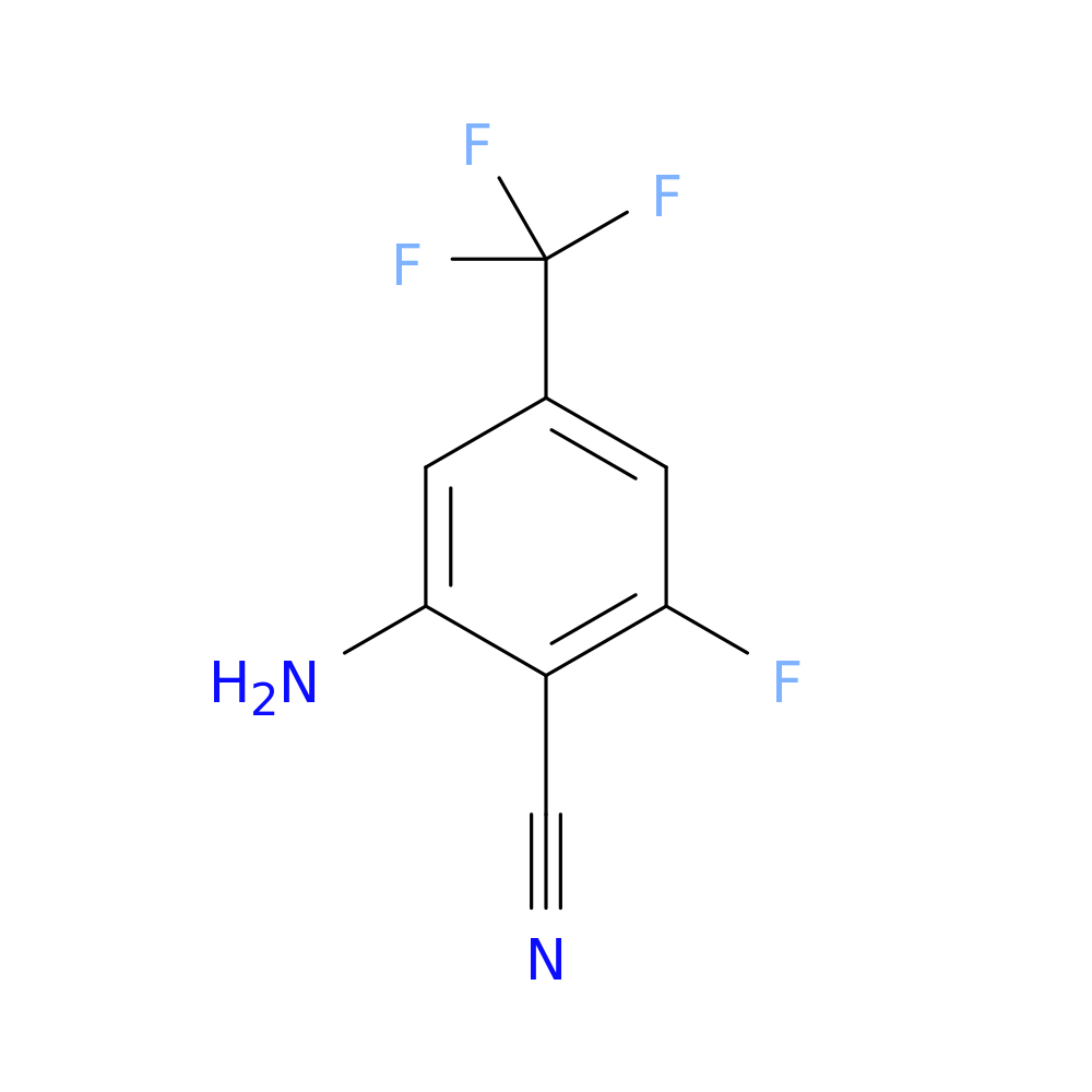 2-Amino-6-fluoro-4-(trifluoromethyl)benzonitrile