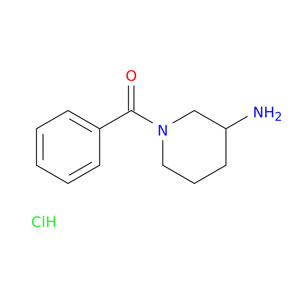 1-Benzoyl-3-piperidinamine hydrochloride