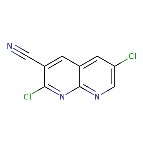 2,6-Dichloro-1,8-naphthyridine-3-carbonitrile