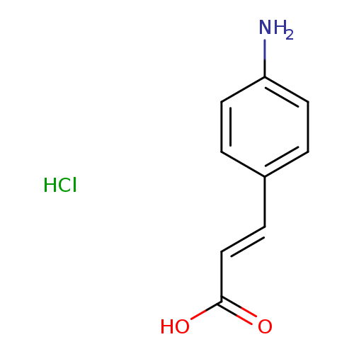 3-(4-Aminophenyl)acrylic acid hydrochloride