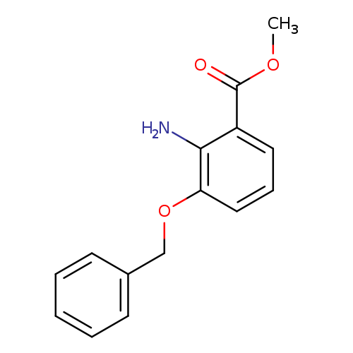2-Amino-3-(phenylmethoxy)benzoic Acid Methyl Ester
