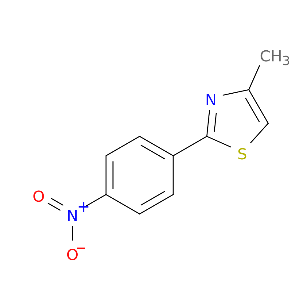 4-methyl-2-(4-nitrophenyl)-1,3-thiazole