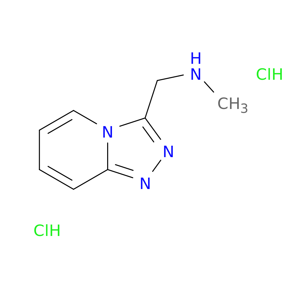 methyl({[1,2,4]triazolo[4,3-a]pyridin-3-yl}methyl)amine dihydrochloride