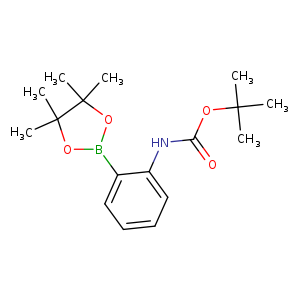 Carbamic acid, N-[2-(4,4,5,5-tetramethyl-1,3,2-dioxaborolan-2-yl)phenyl]-, 1,1-dimethylethyl ester