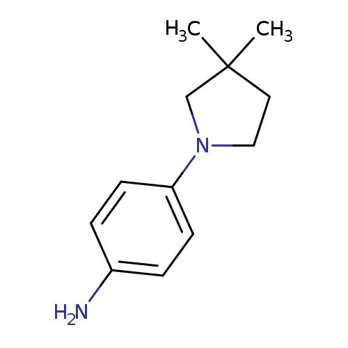 4-(3,3-dimethylpyrrolidin-1-yl)aniline