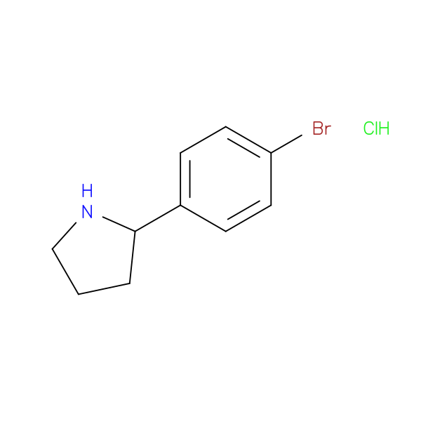 2-(4-Bromophenyl)pyrrolidine hydrochloride