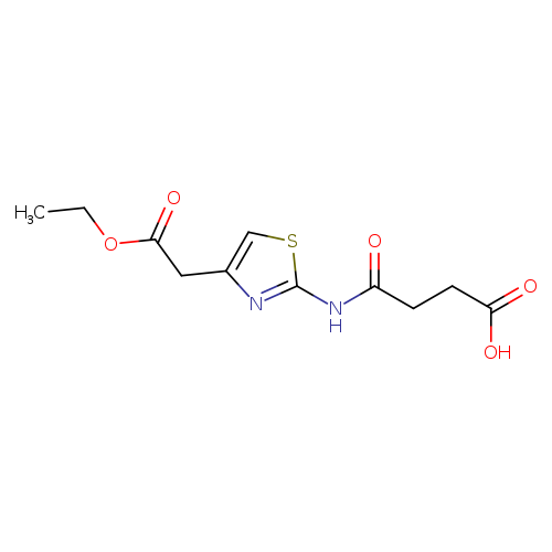 4-([4-(2-Ethoxy-2-oxoethyl)-1,3-thiazol-2-yl]amino)-4-oxobutanoic acid
