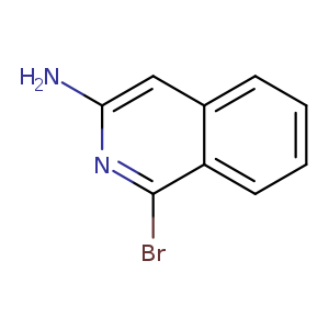 3-Isoquinolinamine, 1-bromo-