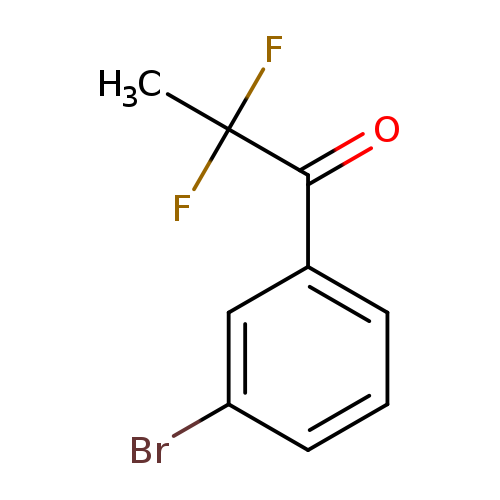 1-(3-bromophenyl)-2,2-difluoropropan-1-one