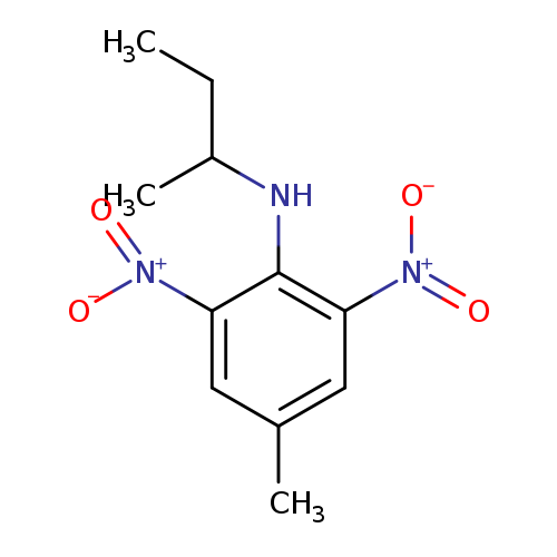 N-(butan-2-yl)-4-methyl-2,6-dinitroaniline