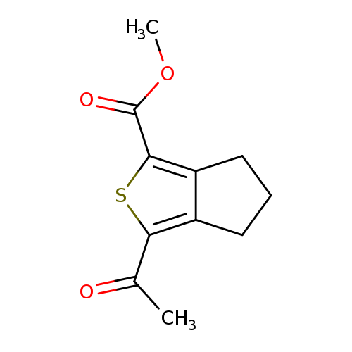 Methyl 3-acetyl-5,6-dihydro-4H-cyclopenta[c]thiophene-1-carboxylate