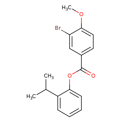 2-isopropylphenyl 3-bromo-4-methoxybenzoate