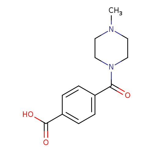 4-(4-methylpiperazine-1-carbonyl)benzoic acid
