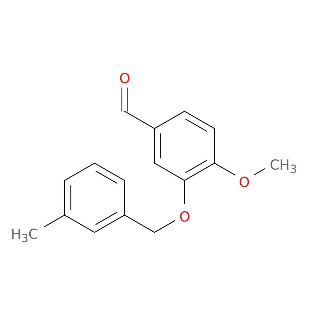 4-Methoxy-3-[(3-methylbenzyl)oxy]benzaldehyde