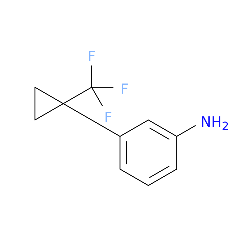 3-(1-(Trifluoromethyl)Cyclopropyl)Aniline