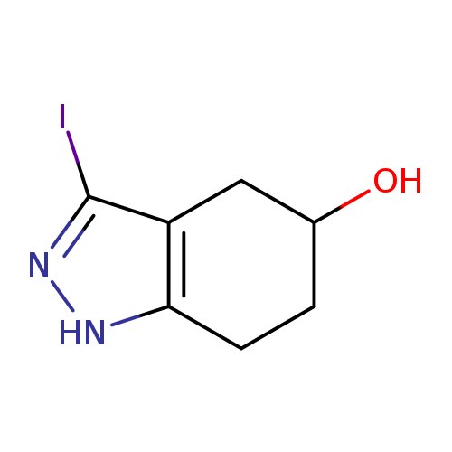 3-iodo-4,5,6,7-tetrahydro-1H-indazol-5-ol