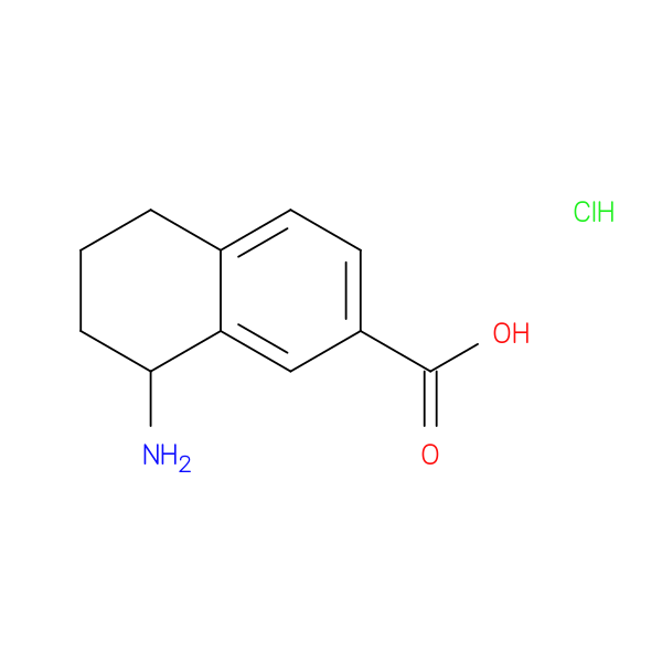 8-Amino-5,6,7,8-tetrahydronaphthalene-2-carboxylic acid hydrochloride