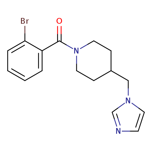 1-(2-bromobenzoyl)-4-[(1H-imidazol-1-yl)methyl]piperidine