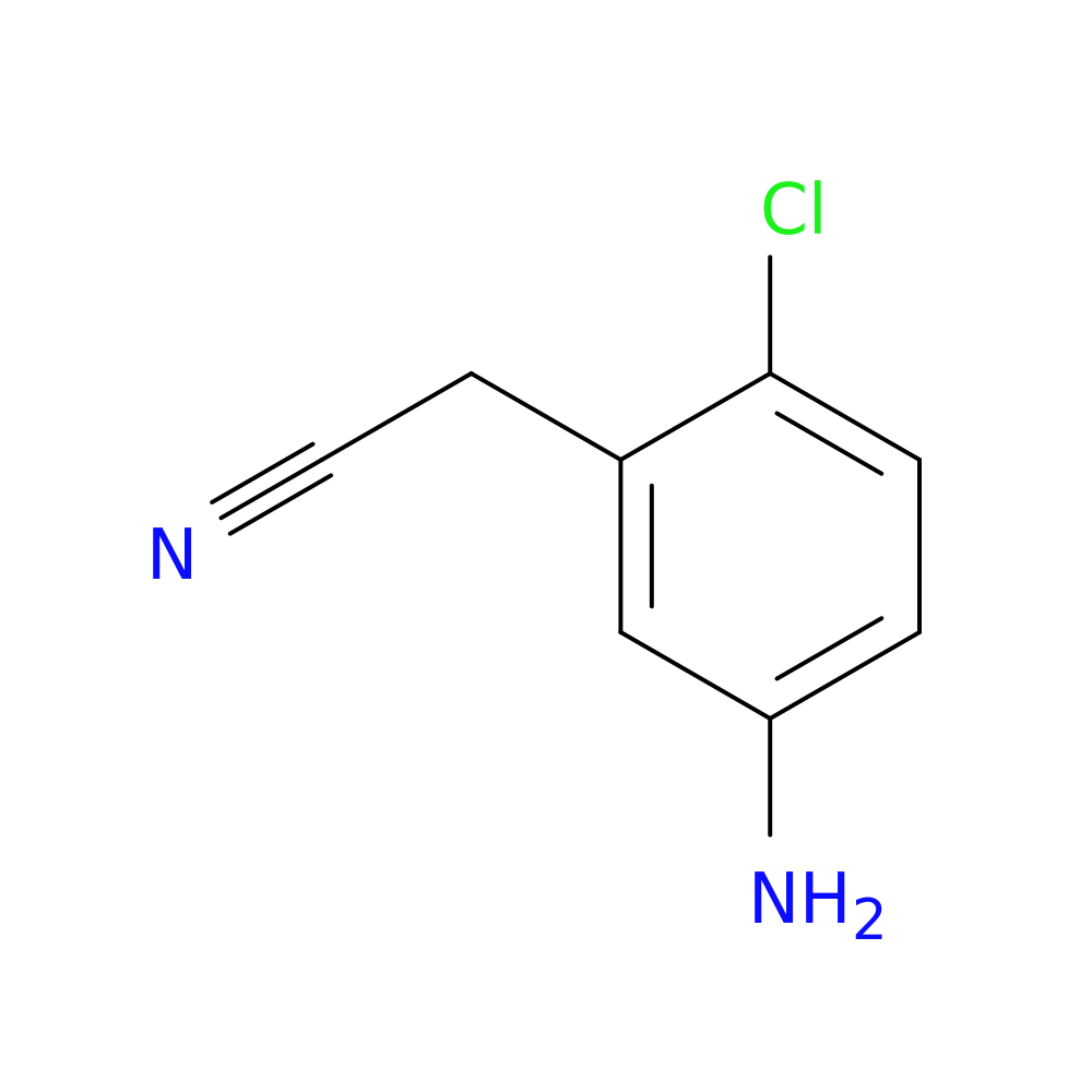 2-(5-Amino-2-chlorophenyl)acetonitrile