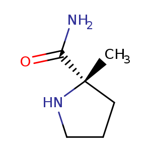 2-Pyrrolidinecarboxamide, 2-methyl-, (2S)-