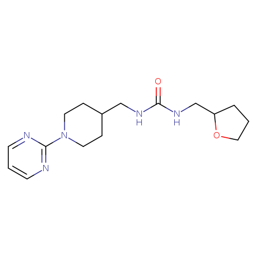 3-[(oxolan-2-yl)methyl]-1-{[1-(pyrimidin-2-yl)piperidin-4-yl]methyl}urea