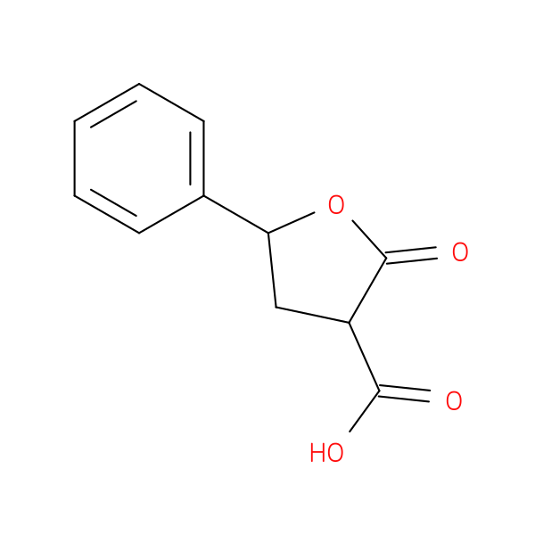 2-oxo-5-phenyloxolane-3-carboxylic acid