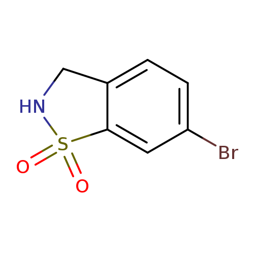 1,2-Benzisothiazole, 6-Bromo-2,3-Dihydro-, 1,1-Dioxide
