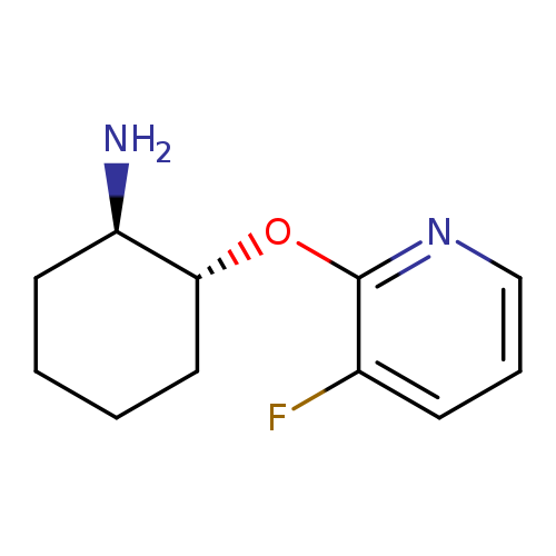 "(1R,2R)-2-[(3-fluoropyridin-2-yl)oxy]cyclohexan-1-amine"