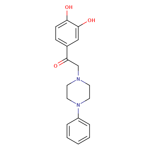 1-(3,4-dihydroxyphenyl)-2-(4-phenylpiperazin-1-yl)ethan-1-one