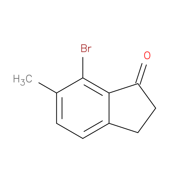 7-Bromo-6-methyl-2,3-dihydro-1H-inden-1-one
