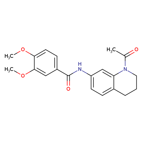 N-(1-acetyl-1,2,3,4-tetrahydroquinolin-7-yl)-3,4-dimethoxybenzamide