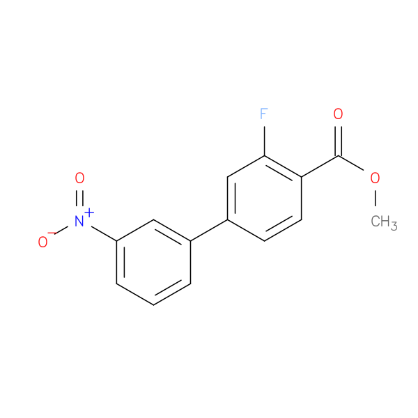 Methyl 2-fluoro-4-(3-nitrophenyl)benzoate