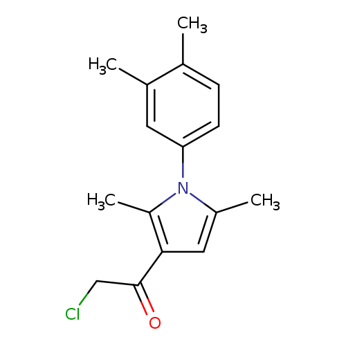 1-ETHANONE, 2-CHLORO-1-[1-(3,4-DIMETHYLPHENYL)-2,5-DIMETHYL-1H-PYRROL-3-YL]-