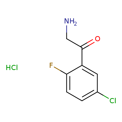 2-amino-1-(5-chloro-2-fluorophenyl)ethan-1-one hydrochloride