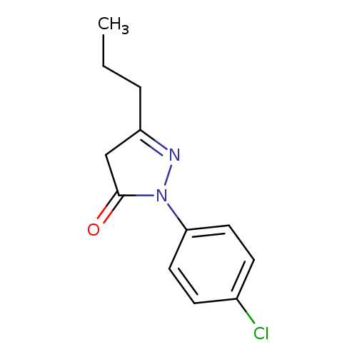 1-(4-chlorophenyl)-3-propyl-4,5-dihydro-1H-pyrazol-5-one
