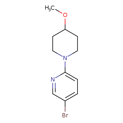 5-Bromo-2-(4-methoxypiperidin-1-yl)pyridine