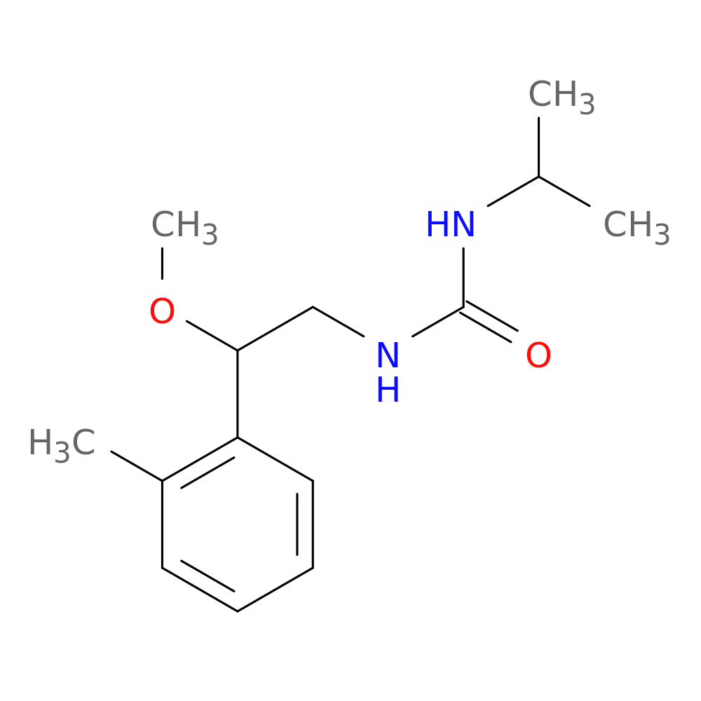 1-[2-methoxy-2-(2-methylphenyl)ethyl]-3-(propan-2-yl)urea